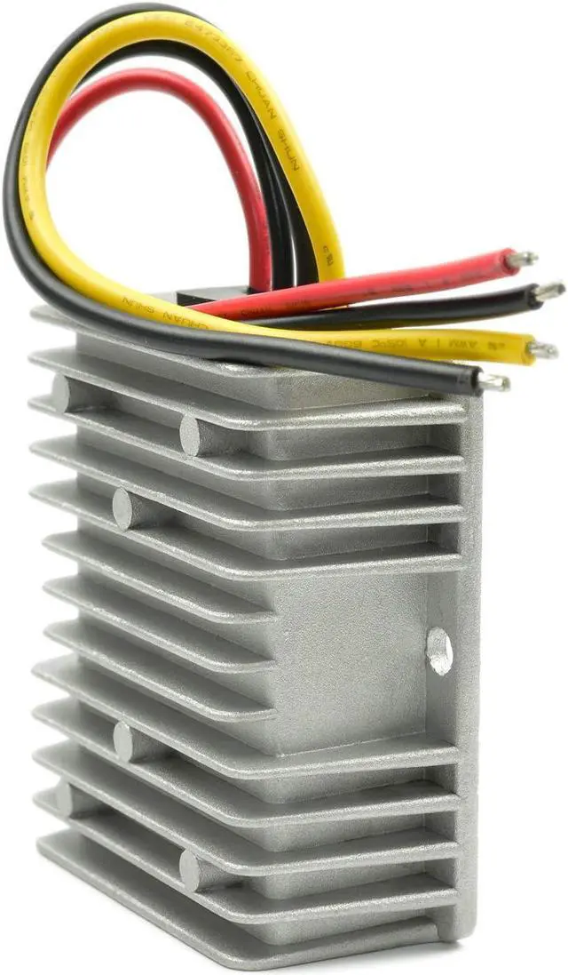 Alt view image 3 of 7 - QJFCare Golf Cart DC/DC Converter Regulator 36V 48V Step Down to 12V 20A 240W, Power Supply Module Buck Transformer, Waterproof Voltage Reducer, for Golf Cart, Forklifts, Car, Truck
