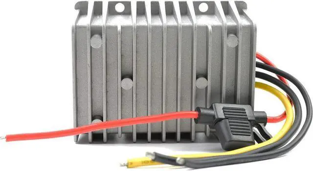 Main image of QJFCare Golf Cart DC/DC Converter Regulator 36V 48V Step Down to 12V 20A 240W, Power Supply Module Buck Transformer, Waterproof Voltage Reducer, for Golf Cart, Forklifts, Car, Truck