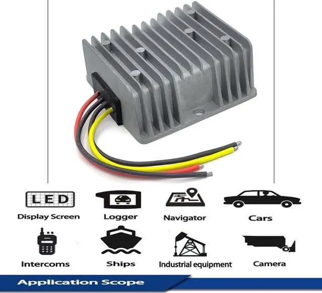 Alt view image 5 of 6 - Step Down Converter 12v 20a 240w for 18v to 12v Step Down 48v to 12v Converter 24v to 12v Converter 20v to 12v Step Down Converter Etc.(Dc17-55v Inputs)