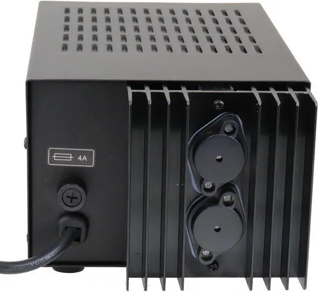 Alt view image 2 of 3 - TekPower TP1863 12 Amp DC 13.8V Regulated Power Supply with Fuse Protection