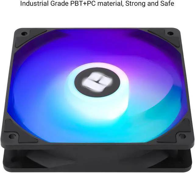 Alt view image 5 of 6 - T TL-C12C-S X3 CPU Fan 120mm ARGB Case Cooler Fan, 4pin PWM Silent Computer Fan with S-FDB Bearing Included, up to 1550RPM Cooling Fan3 Quantities