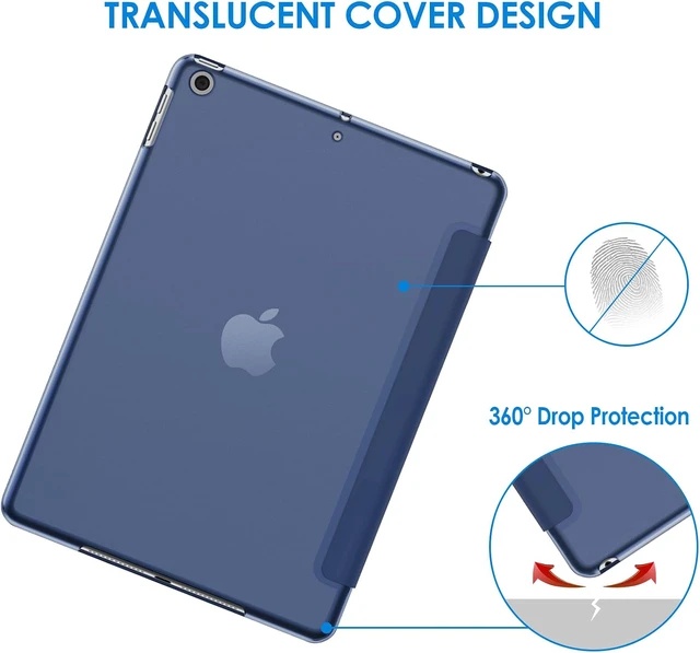 Alt view image 4 of 6 - JETech Case for iPad 6th/5th Gen 9.7" (2018/2017), Deep Navy