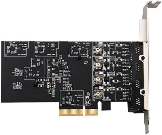 Alt view image 3 of 7 - 4 Ports 2.5G Gigabit Network Card High-speed Stable Network Card Gaming Ethernet 4-port Gigabit Network Adapter Desktop ESXi Diskless PXE Boot