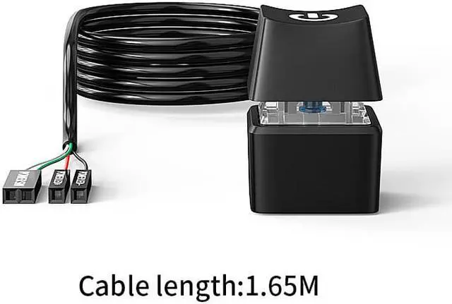 Main image of 1.65m /5m /10m Portable LED Lights Computer Desktop Switch PC Motherboard External Start Power On/Off Button Extension Cable for Home Office Cafe