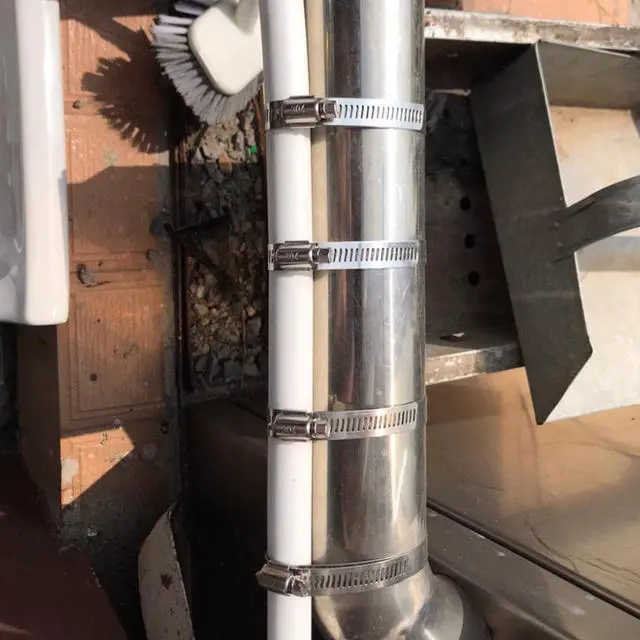 Alt view image 7 of 7 - 304 Stainless Steel Adjustable118-140MM Range Worm Gear Hose Clamps Assortment Kit, Fuel Line Clamp for Water Pipe, Plumbing, Automotive and Mechanical Application (3pcs 118-140mm)