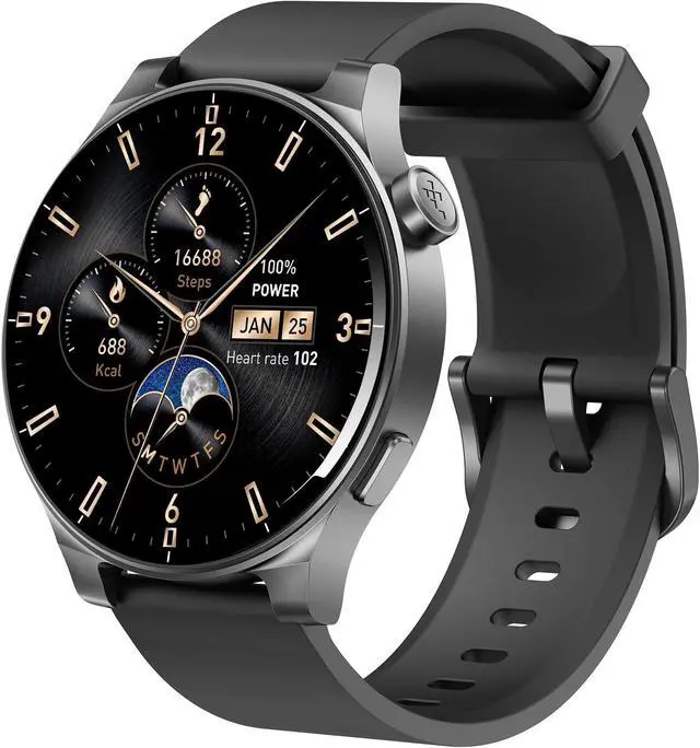 Main image of 1.43 AMOLED Touch Screen Smart Watch Answer/Make Calls, 100+ Sport Modes Fitness Watch for Men Women, IP68 Waterproof Smartwatch