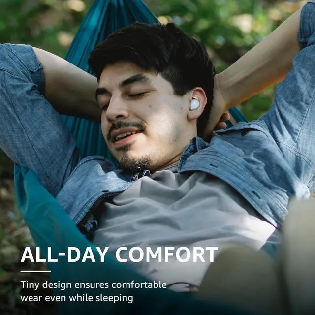 Alt view image 7 of 7 - TOZO A1 Wireless Earbuds Bluetooth 5.3 in Ear Headphones, Support AI Smart APP EQ Setting 32 Hours Playtime with Charging Case, Light Blue