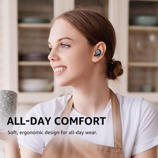 Alt view image 4 of 7 - TOZO A1 Wireless Earbuds in Ear Bluetooth Headphones, Support AI Smart APP EQ Setting, 32 Hours Playtime with Charging Case, Matte Black