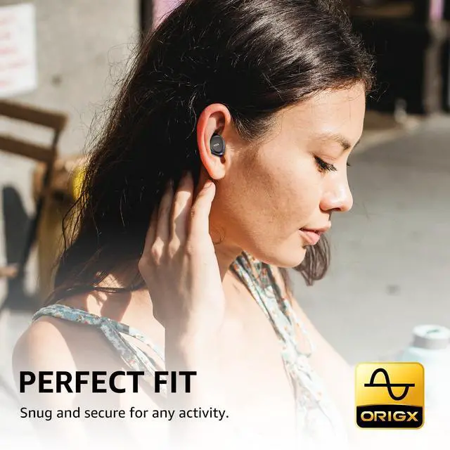 Alt view image 3 of 7 - TOZO A1 Wireless Earbuds in Ear Bluetooth Headphones, Support AI Smart APP EQ Setting, 32 Hours Playtime with Charging Case, Matte Black