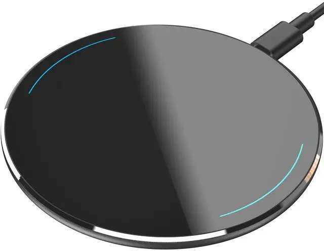 Alt view image 8 of 14 - TOZO W1 Wireless Charger Ultra Thin Aviation Aluminum CNC Unibody Fast Charging Pad (NO AC Adapter)