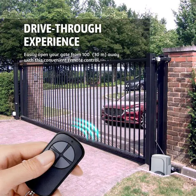 Alt view image 2 of 6 - 6Pcs 433.92 MHz Remote Control Wireless Backup Key f/Smart Sliding Gate Opener