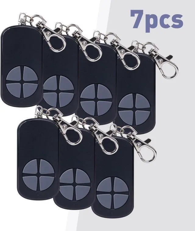 Main image of 7Pcs 433.92 MHz Remote Control Wireless Backup Key f/Smart Sliding Gate Opener