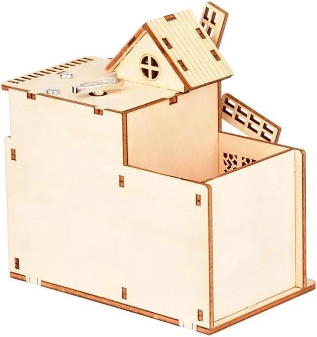 Alt view image 2 of 6 - Build Your Own 3D Wooden Assembly Puzzle,Draw Their Own Favorite Color Gifts for Kids and Adults