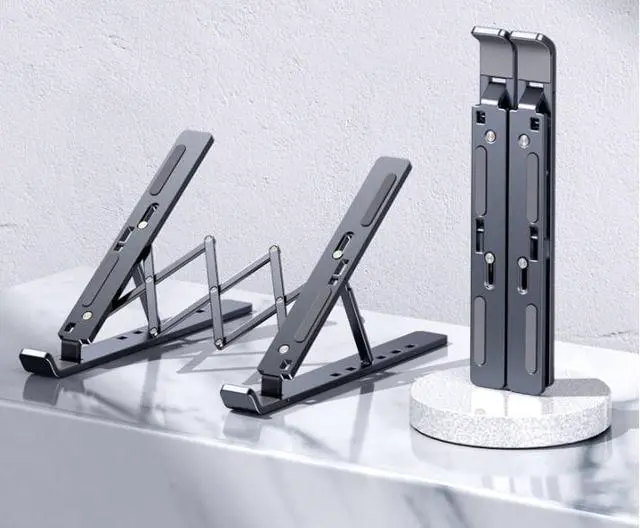 Main image of Non-Slip Laptop Stand, adjustable ergonomic portable aluminum Laptop Stand.