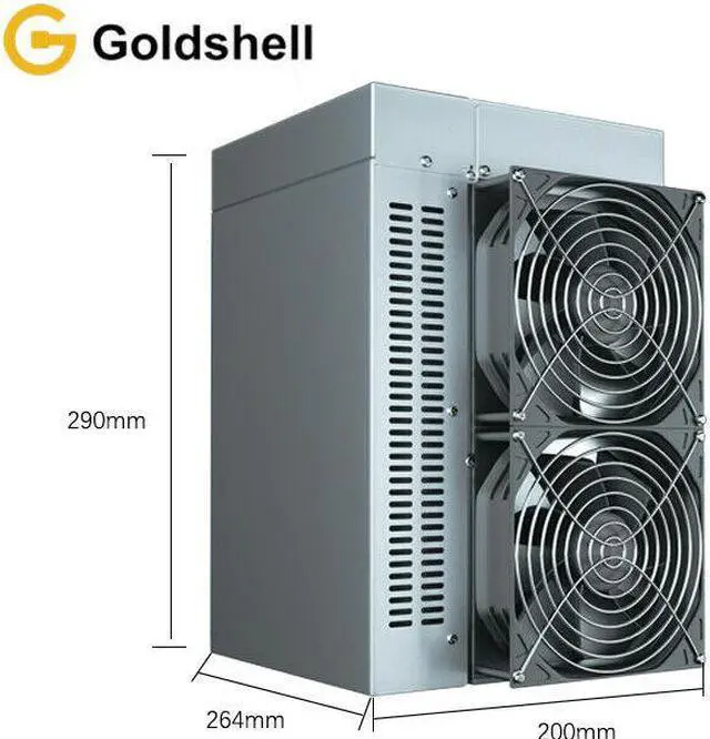 Alt view image 5 of 7 - Goldshell CK6 Best Miner For CKB New Upgrade Nervos Network Super Computing Server New Upgrade, 19.3H/s±5% | 3300W±5% | 0.17W/M
