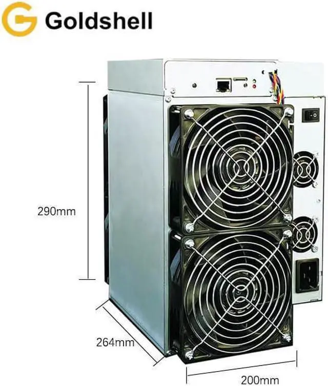 Alt view image 4 of 7 - Goldshell HS5 2700GH/s 5400GH/s HNS or 5400GH/s 1500W SC Mining Machine Miner Home Riching