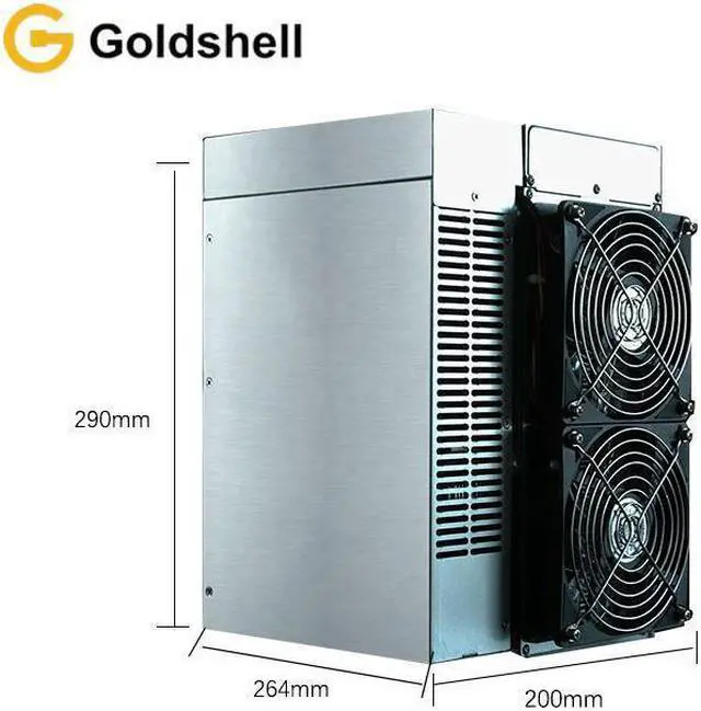 Alt view image 4 of 7 - Goldshell LT5 pro miner 2450MH/S ASIC LTC Top profit miner Scrypt algorithm mining Dogecoin + Litecoin miner power consumption of 3100W