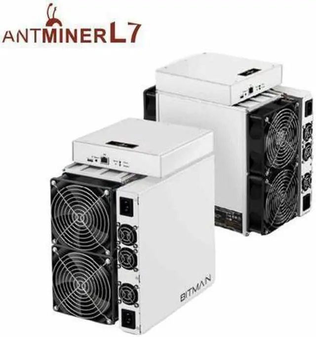 Alt view image 2 of 6 - Bitmain Antminer L7 9050mh Scrypt Algorithm Asic L7 9.05gh L7 Mining the Master of Doge And LTC Include Original Power Supply 3425W 0.36 J/MH Dogecoin Litcoin Miner Mining Equipment
