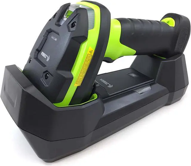 Alt view image 7 of 7 - Zebra DS3678-HD - Cordless Barcode scanner, 1D/2D Imager, Rugged, SCANNER ONLY, Handheld, High-Density (HD), Vibration Motor, Green