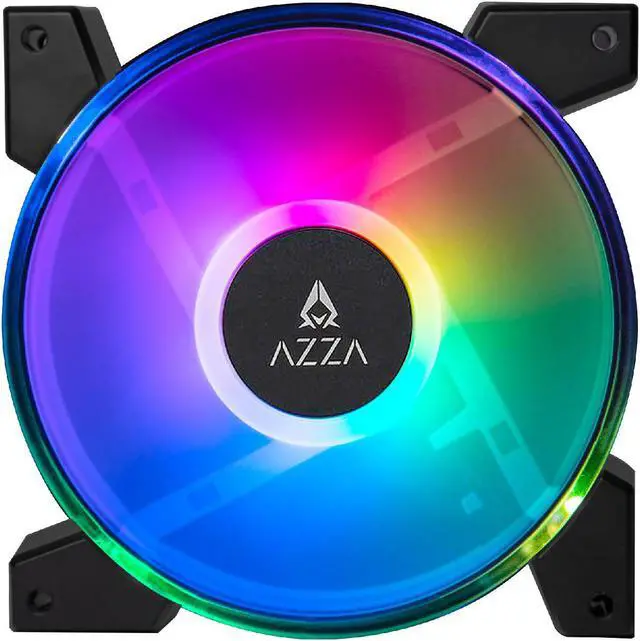 Main image of AZZA HURRICANE III DIGITAL ARGB FAN / 120mm / Single Pack