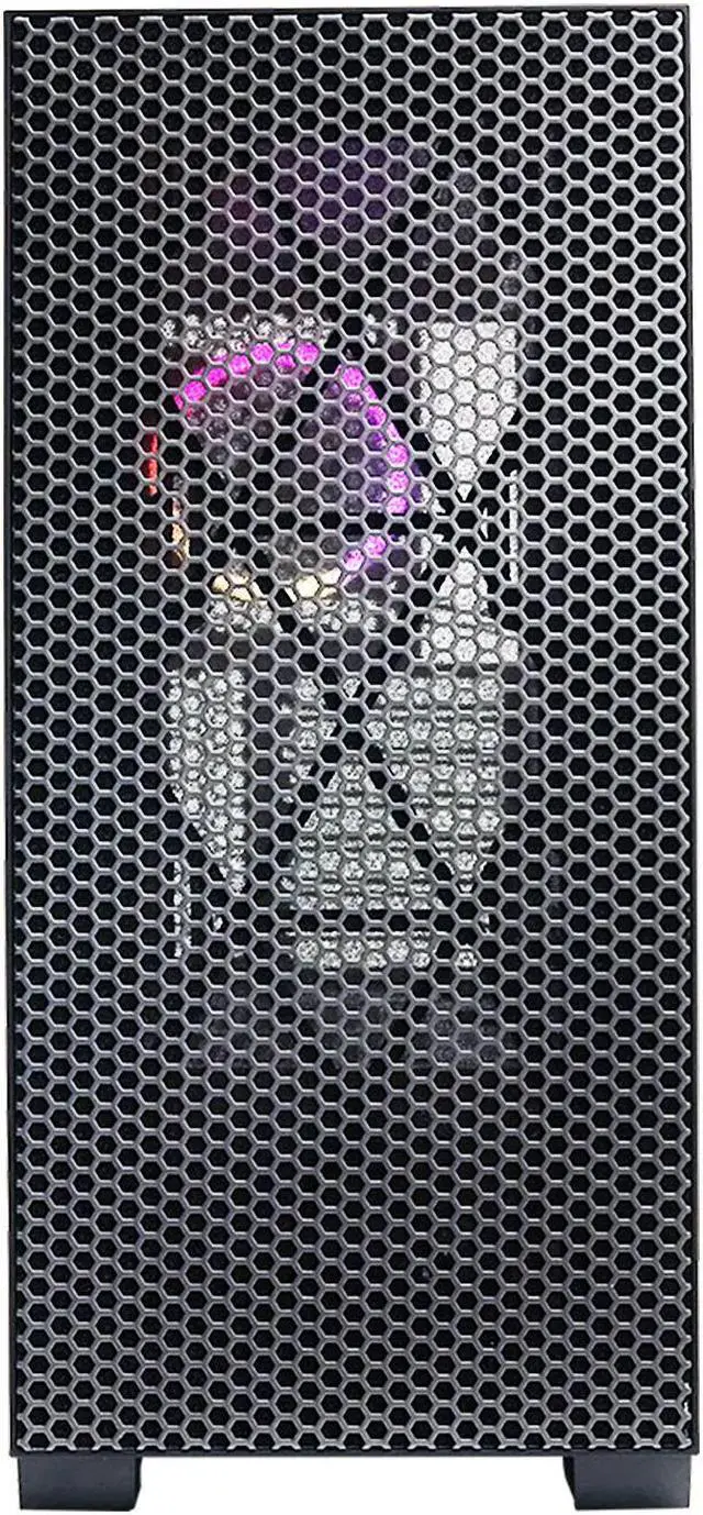 Alt view image 12 of 17 - AZZA HIVE 450 / Gaming / ATX Mid-Tower /  / Tempered Glass / Black / Steel / 1 x 120mm fan included