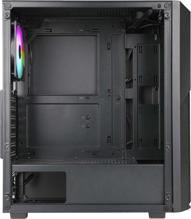 Alt view image 4 of 5 - AZZA CSAZ-290 Fighter / Gaming / ATX Mid-Tower / Computer Case / Tempered Glass Panel