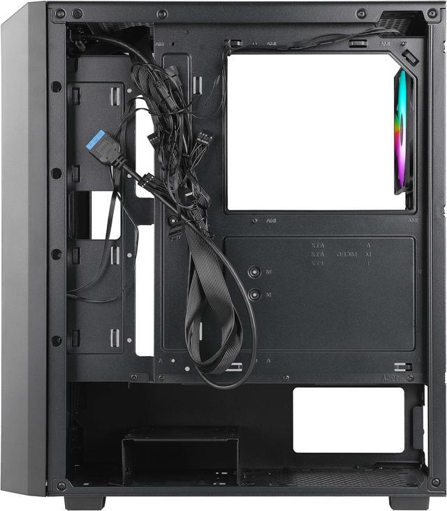 Alt view image 5 of 5 - AZZA CSAZ-290 Fighter / Gaming / ATX Mid-Tower / Computer Case / Tempered Glass Panel