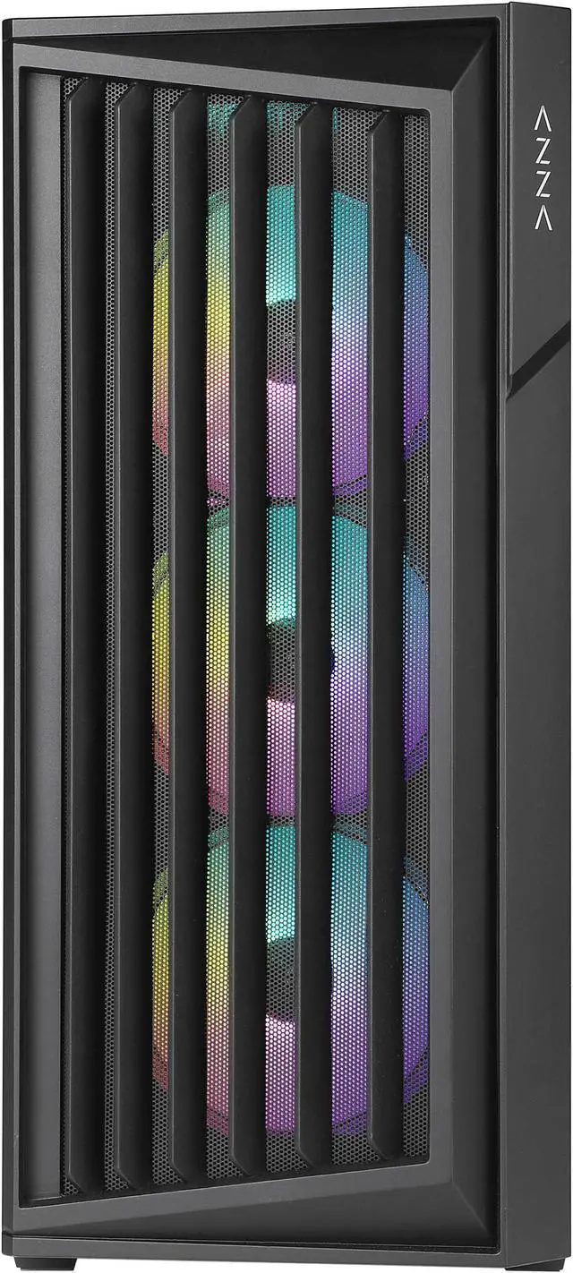 Alt view image 3 of 5 - AZZA CSAZ-490 TORRENT / Gaming / ATX Mid-Tower / Computer Case / Tempered Glass Panel