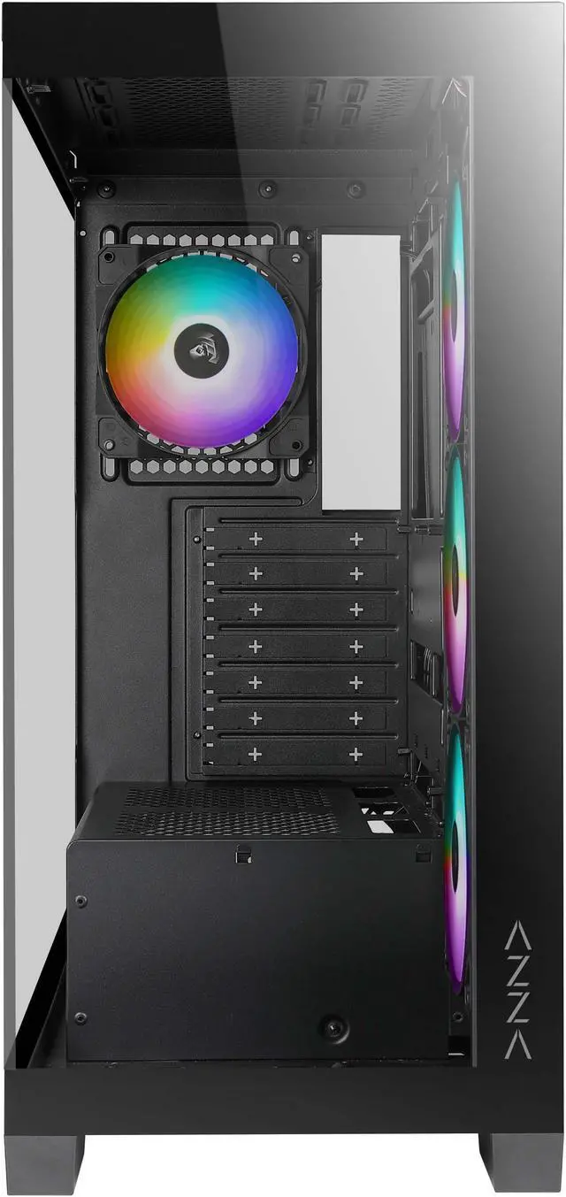 Alt view image 2 of 5 - AZZA CSAZ-570B COVE / Gaming / ATX Mid-Tower / Computer Case / Back-connect Supported