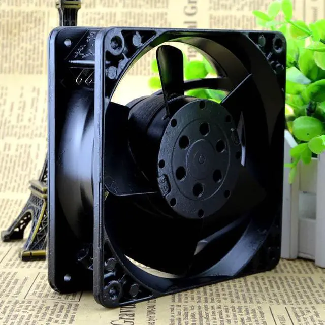 Alt view image 2 of 2 - Brand 119X38mm AC 115V TYP 4606 X full metal fan