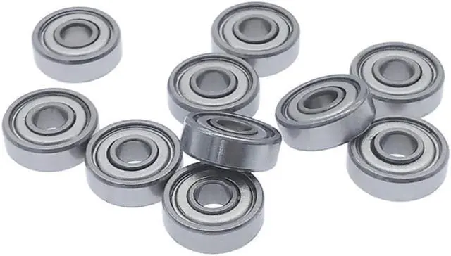 Main image of 10pcs 604ZZ bearing 4*12*4mm 604 604Z miniature bearing metal sealed bearing carbon steel bearings hardware transmission parts