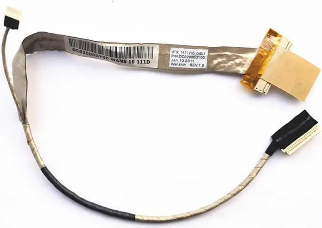 Main image of for HP 520 510 530 LCD DC02000CQ00 DC02000D700 DC02000DY00 LVDS FLEX VIDEO CABLE CCFL 30PIN LCDseek