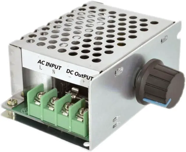 Main image of Input AC 220V output DC 10-210V PWM Controller Brush 220V DC motor speed regulator