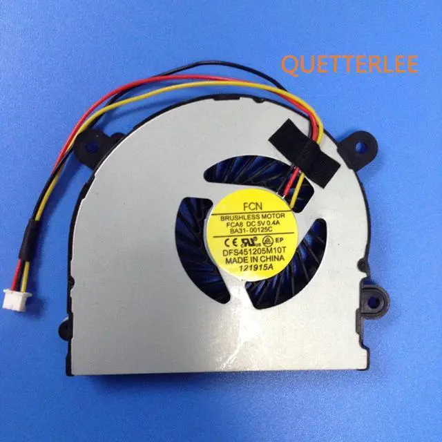 Main image of laptop cpu cooling fan cooler fan for MSI S6000 X600 CLEVO 7872 C4500 FAN AB6505HX-J03 AB6605HX-J03 6-31-W25HS-100 BS5005HS-U89