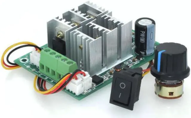 Main image of BLDC three phase brushless sensorless motor controller BL01 15A violent fan modulation DC5V6V9V12V36V forward and reverse
