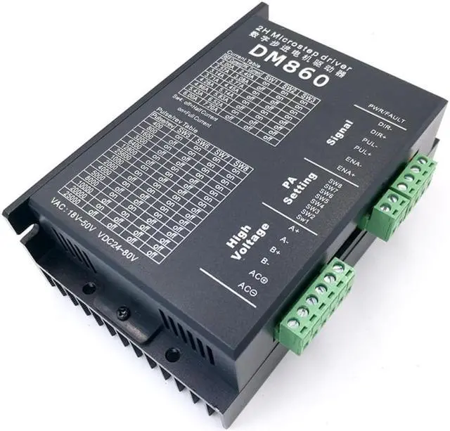 Main image of DM860 Step driver motor  controller microstep motor brushless dc motor drivers for 57 86 stepper motor Nema23 Nema34