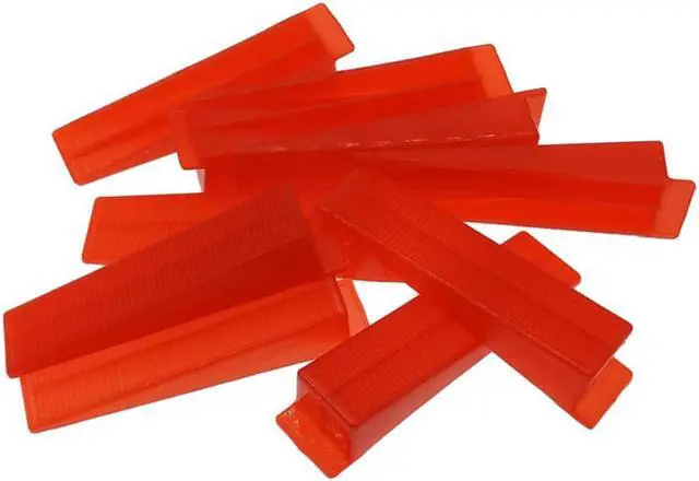 Main image of 100pcs Wedges Tile Leveling System Reusable Wedges Self Leveling Plastic Tile SpacersT Lock for Floor Wall Ceramics