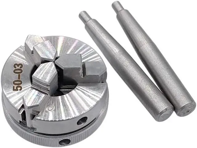 Main image of 50mm Mini 3 Jaws CNC Wood Lathe Chuck High Precision Manual Lathe Chuck  M14 Metalworking Machine Accessories Tools