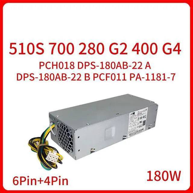 Main image of AC Adapter 180W 6Pin 4Pin for 510S 700 280 G2 400 G4 Power Supply PCH018 DPS-180AB-22 A DPS-180AB-22 B PCF011 PA-1181-7