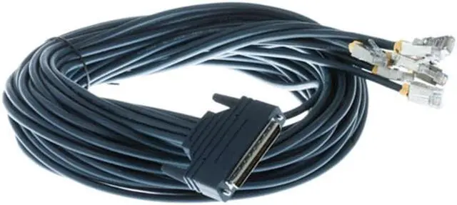 Main image of CAB-OCTAL-ASYNC Octal Cable for 2509 2511 Routers and NM-16A and NM-32A Modules Octal Cable HPDB68M To RJ45*8