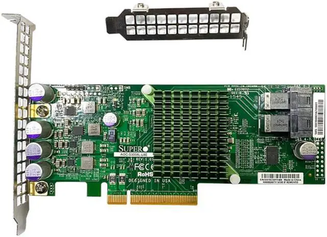 Main image of AOC-S3008L-L8E SAS 8-Port 12Gb/s PCIe HBA IT-Mode Server Smart Card Array Card Smart Array Card Controller Card