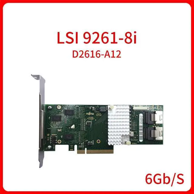 Main image of Smart Array Card LSI9261-8i PCI-E to D2616-A12 SATA SAS Raid 6Gbs 512MB Cache SFF-8087 6Gbs RAID0 1 5 6 Controller Card