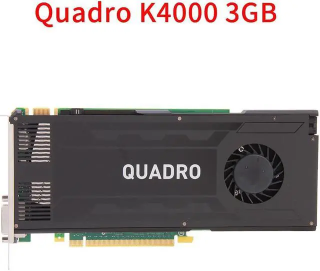 Main image of for Quadro K4000 3GB Professional Graphics Card For 2D Design 3D Modeling Rendering 4K HD Graphics Operation Card