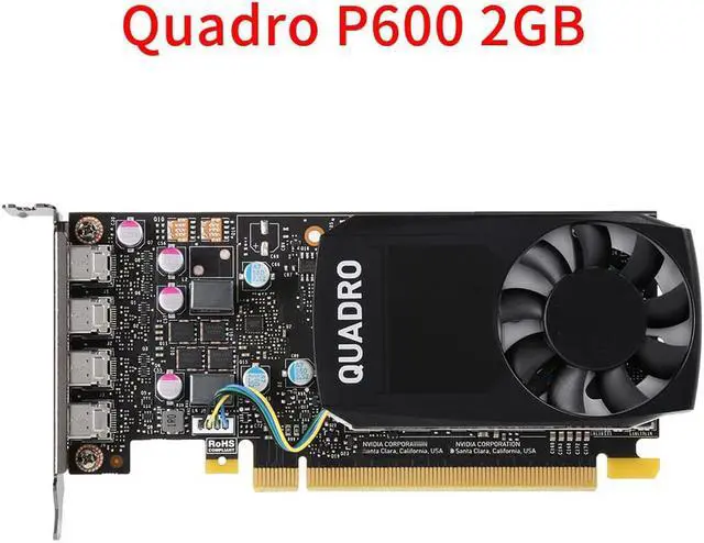 Main image of for Quadro P600 2GB Professional Graphics operation Design Graphics Card For 3D Graphics Modeling Rendering Video Clip