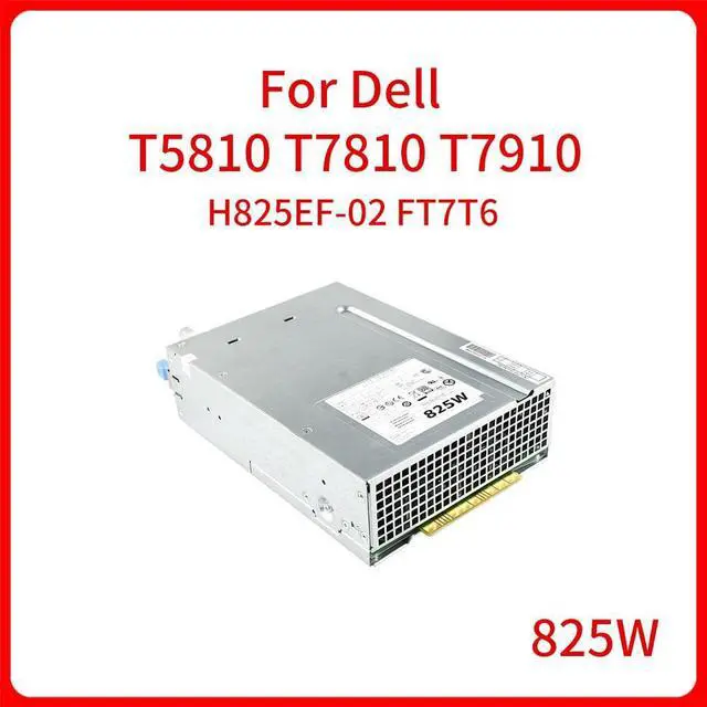 Main image of 825W H825EF-02 FT7T6 0FT7T6 Switch Power Supply Adapter for DELL T5810 T7810 T7910 Server Power Module
