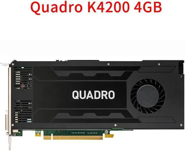 Main image of for Quadro K4200 4GB Professional Graphics Card Design 3D Drawing Modeling Rendering Video Clip Graphics Operation Card