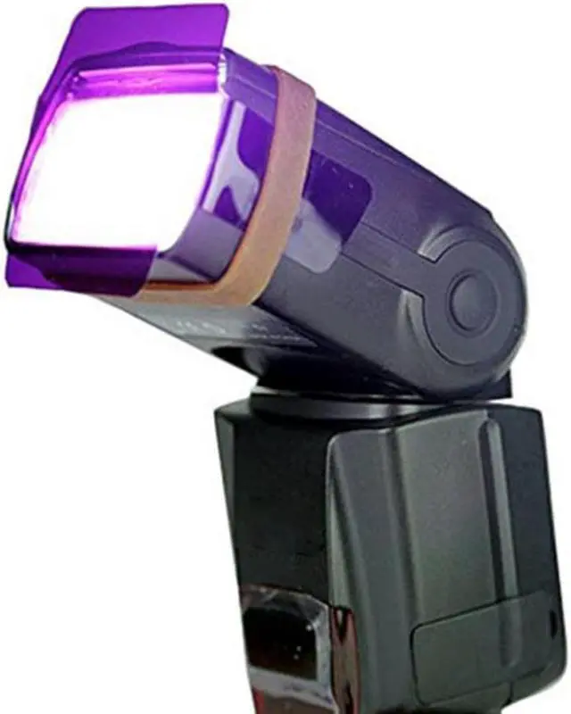 Alt view image 2 of 2 - 20PCS Color Filter For Camera Top Flash Fittings Universal Flash Gels Lighting Filter For Camera Flash Light Dropshipping