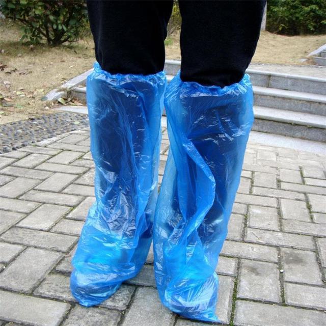 Plastic waterproof sale shoe covers