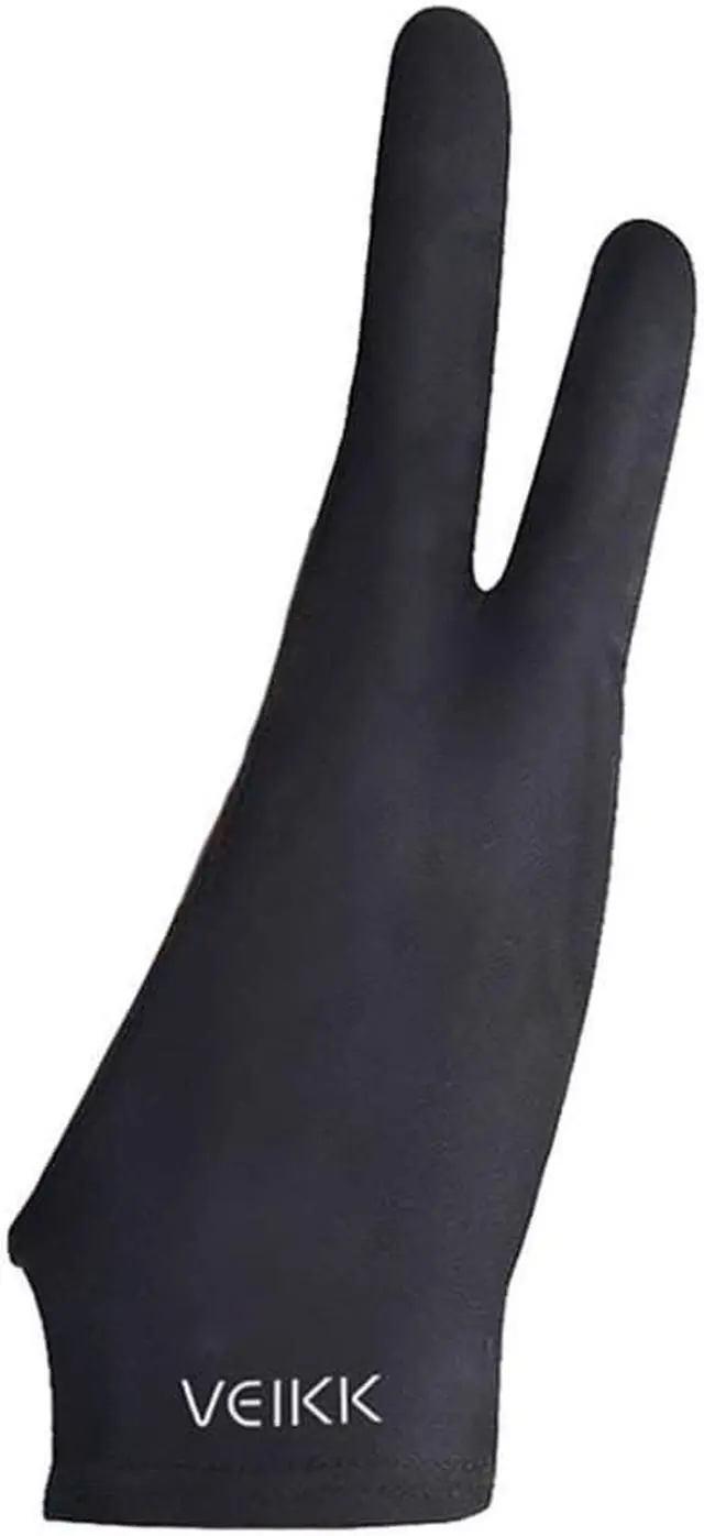 Main image of Drawing And Sketching Wear-resistant And Sweat-proof 2-finger Gloves Tablet Special Gloves For Preventing Accidental Touch