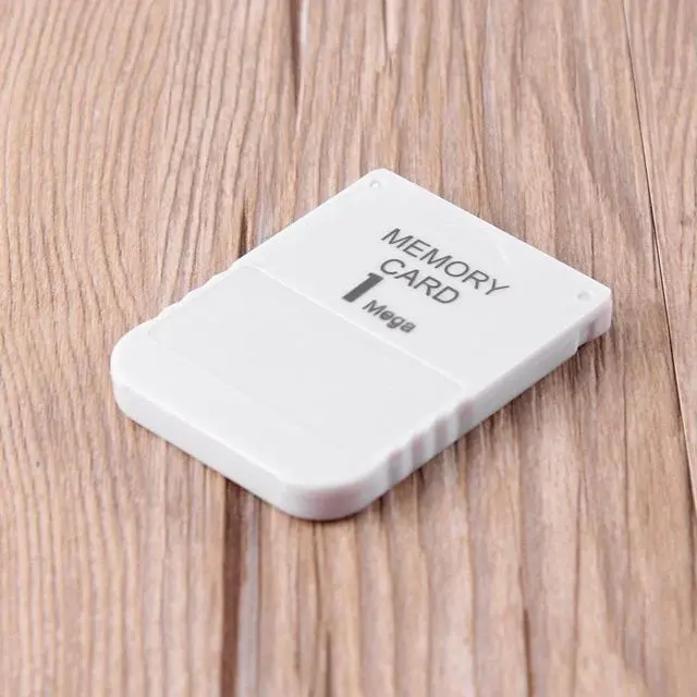 Alt view image 2 of 2 - 2022 PS1 Memory Card 1 Mega Memory Card For Playstation 1 One PS1 PSX Game Useful Practical Affordable White